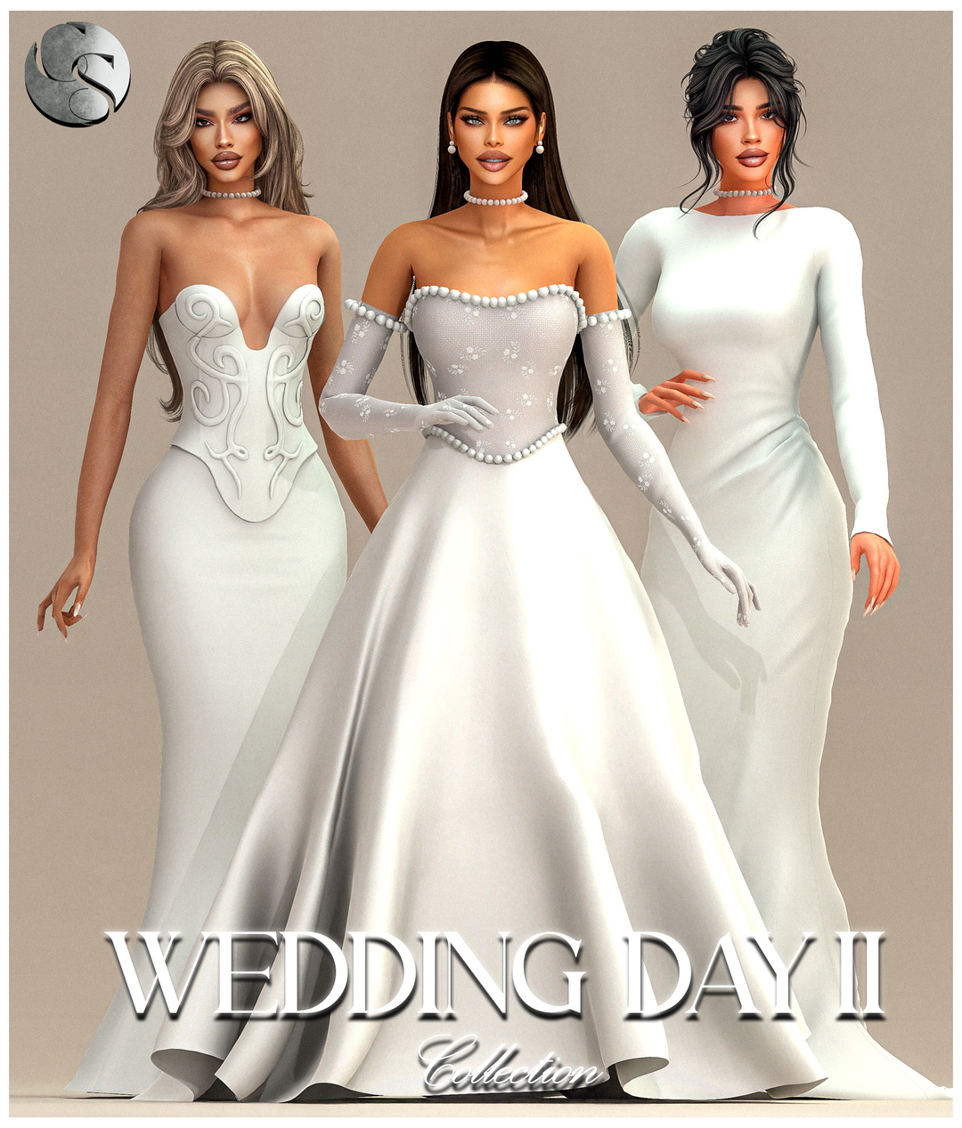 Скриншот мода Коллекция свадебных платьев Wedding Day 2